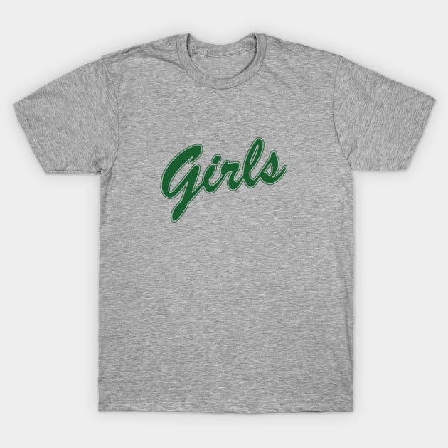 Girls - green T-Shirt by helengarvey